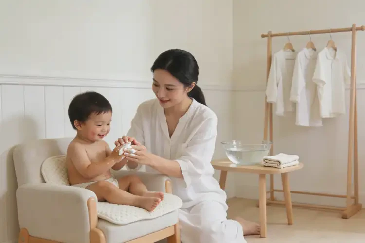 孩子身上偶尔起湿疹可以治好吗(图3)