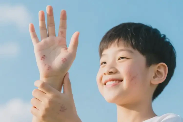 青年人手上容易長(zhǎng)濕疹可以治好嗎(圖1)