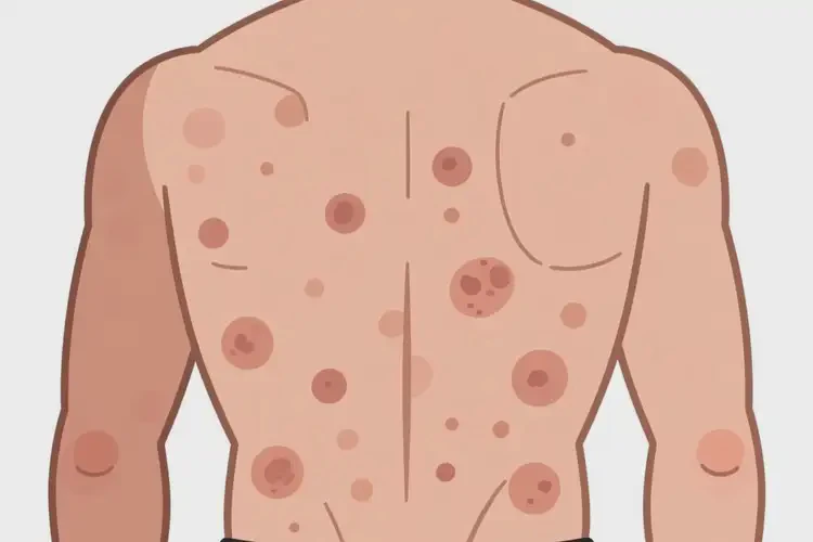 男性屁股上偶爾長濕疹可以治好嗎(圖1)