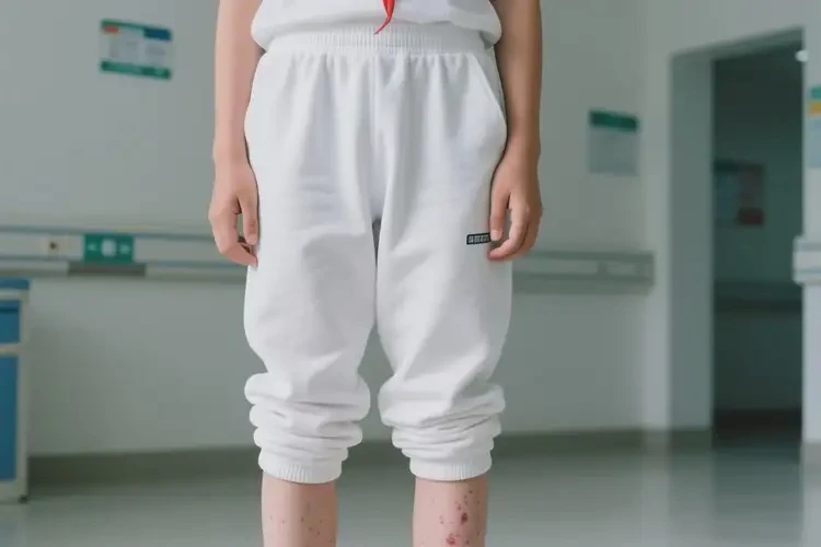 中學(xué)生小腿出現(xiàn)濕疹可以治好嗎(圖4)