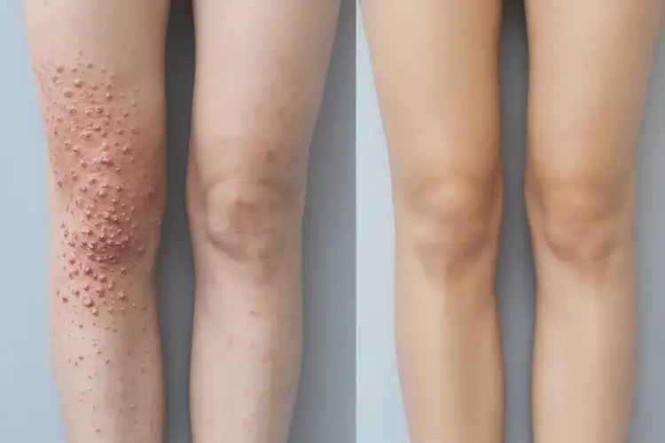 女人小腿起濕疹可以治好嗎(圖4)