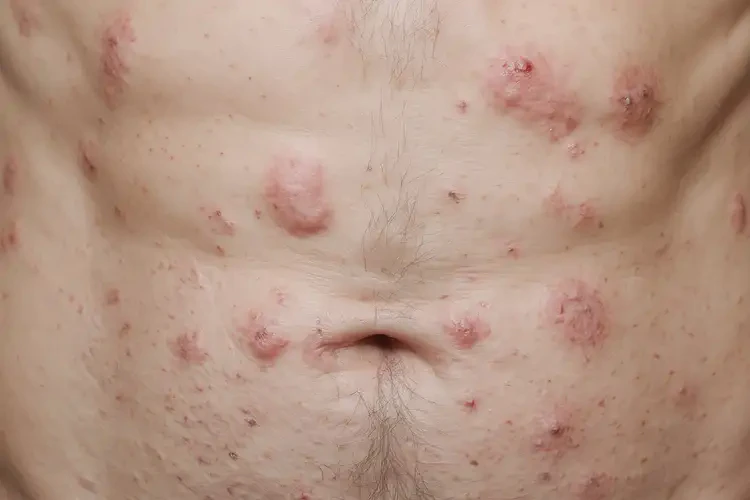 男人肚子上起濕疹可以治好嗎(圖4)