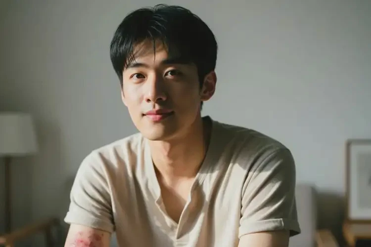 男生脖子容易长湿疹不管它会自己痊愈吗(图3)