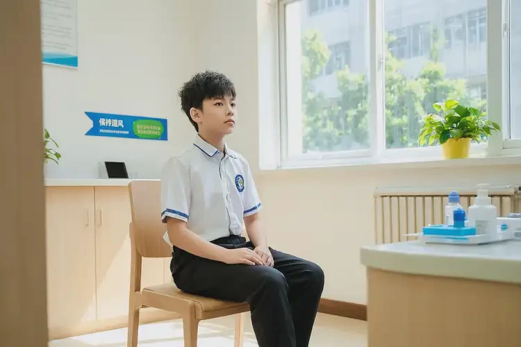 中學生脖子上偶爾長濕疹可以治好嗎(圖2)