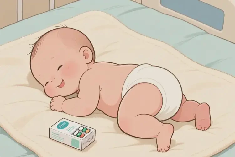 新生儿大腿容易长湿疹可以治好吗(图1)