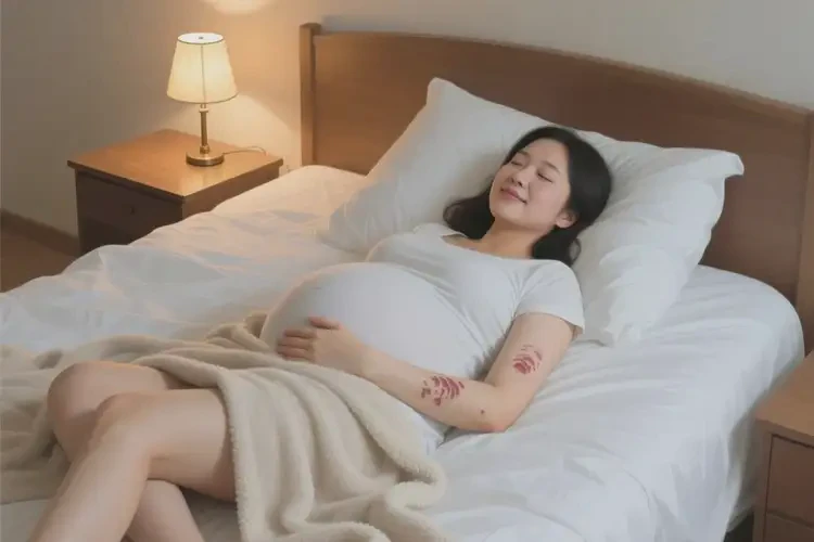 孕妇手臂上出湿疹可以治好吗(图1)