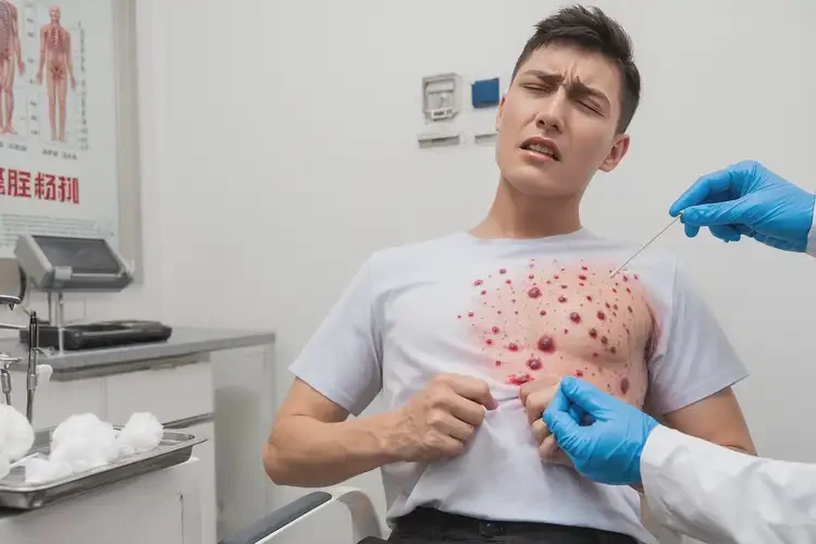 青年人肛周長(zhǎng)濕疹可以治好嗎(圖4)