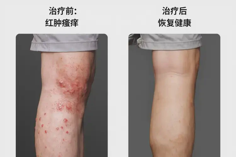 青少年小腿有湿疹可以治好吗(图4)