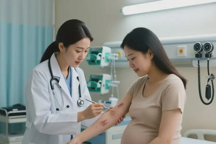 孕妇手臂经常长湿疹可以治好吗(图4)