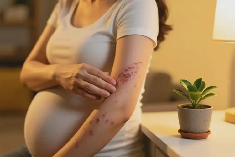 孕妇手臂上出湿疹可以治好吗(图3)