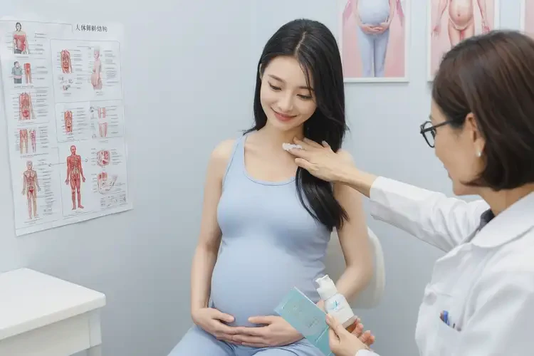 孕妇脖子上偶尔长湿疹可以彻底自愈吗(图2)