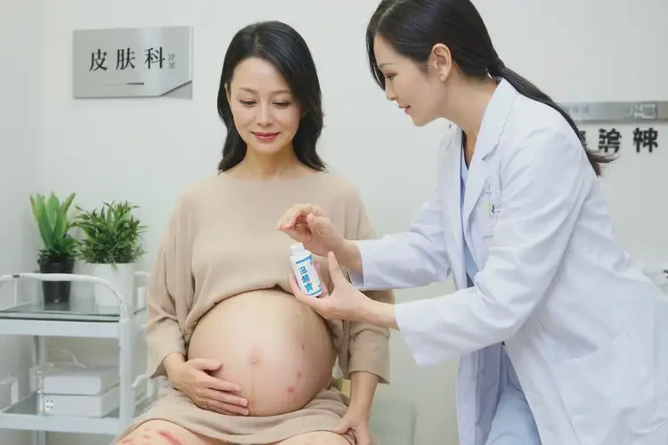 孕婦四肢出現(xiàn)濕疹可以治好嗎(圖3)