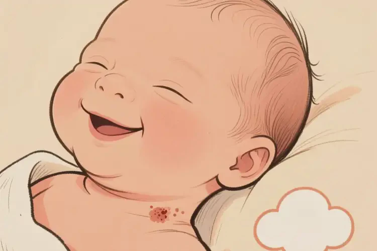 新生儿脖子上容易长湿疹可以治好吗(图2)