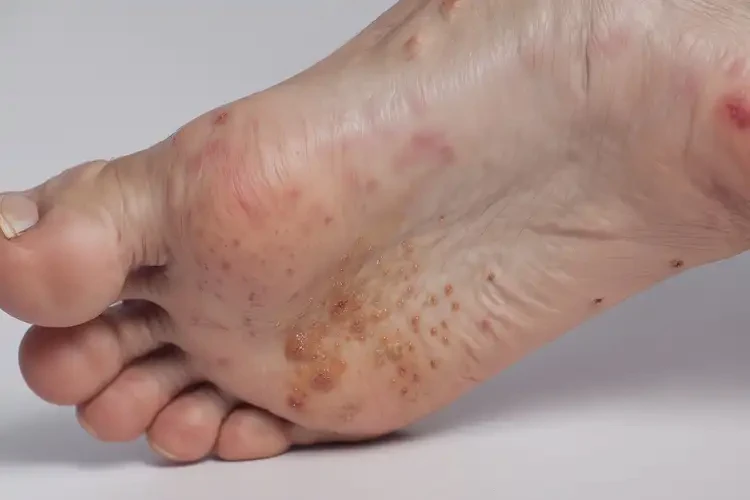 青年人腳上容易長(zhǎng)濕疹可以治好嗎(圖4)