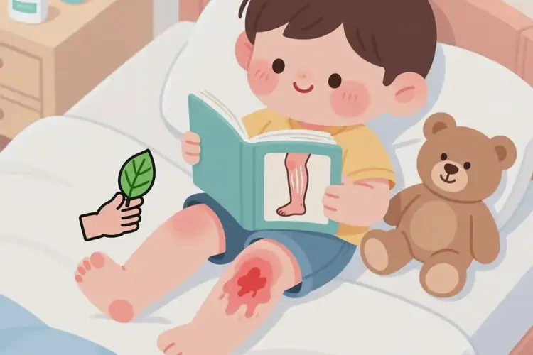 小學(xué)生小腿長濕疹可以治好嗎(圖3)