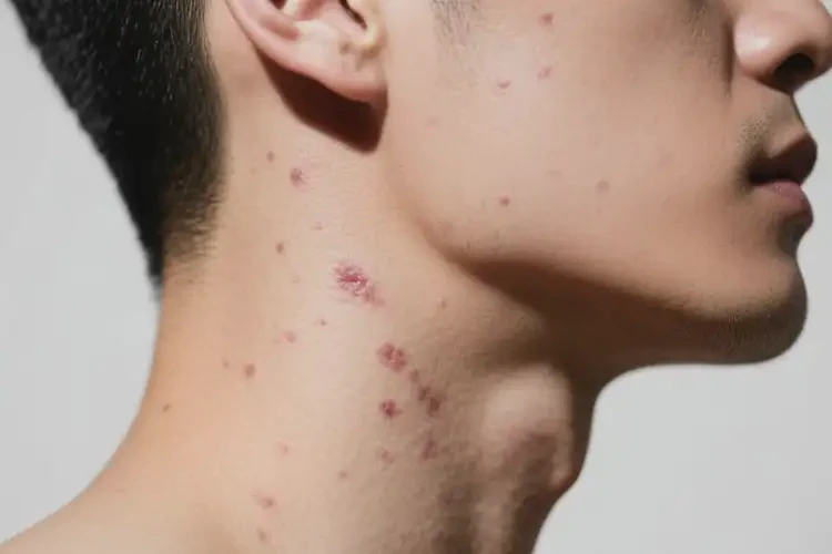 男性脖子偶爾長濕疹可以治好嗎(圖2)