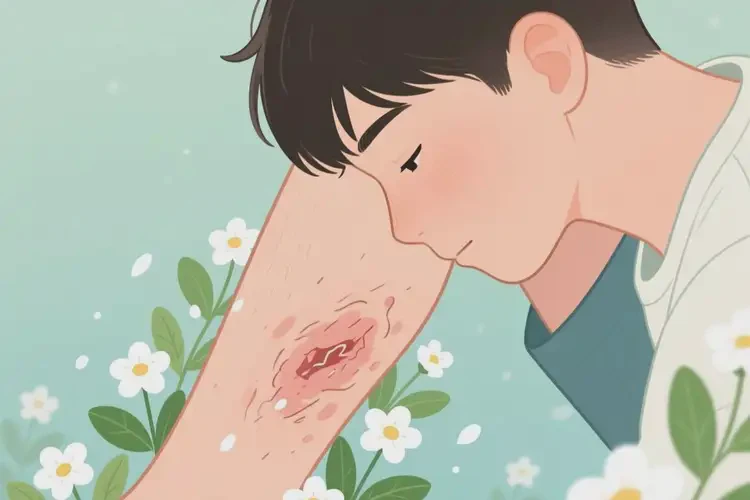 青年人小腿上容易起湿疹可以治好吗(图2)