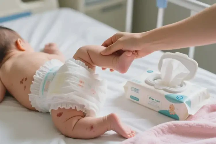 新生儿屁股容易长湿疹可以治好吗(图2)