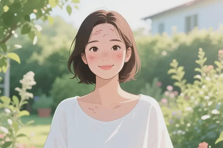 女人面部出湿疹可以治好吗(图1)