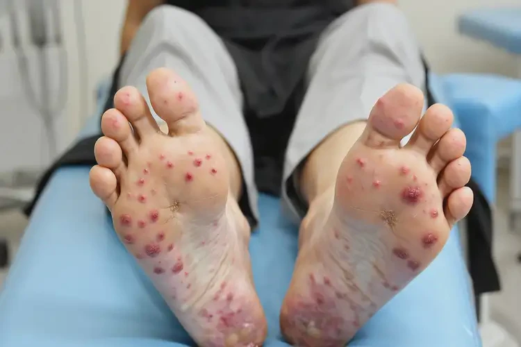 女性腳上經(jīng)常長濕疹可以治好嗎(圖4)