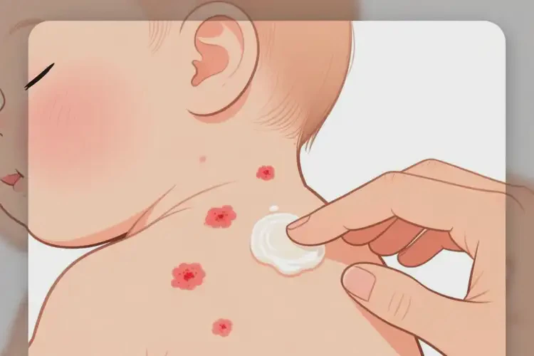 小兒脖子上容易長濕疹可以治好嗎(圖4)