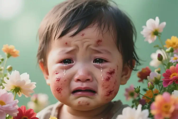 幼儿面部出湿疹可以治好吗(图2)