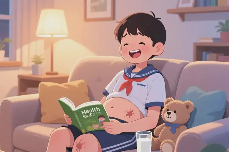 中学生肚子偶尔长湿疹可以治好吗(图1)