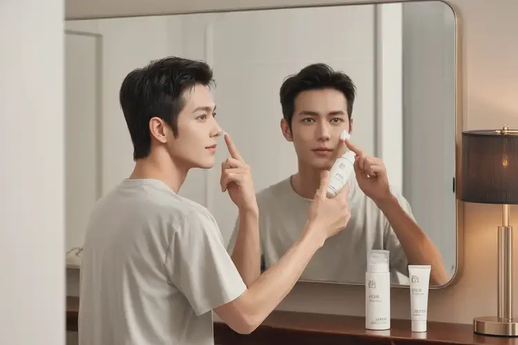 男性臉上容易長濕疹可以治好嗎(圖2)