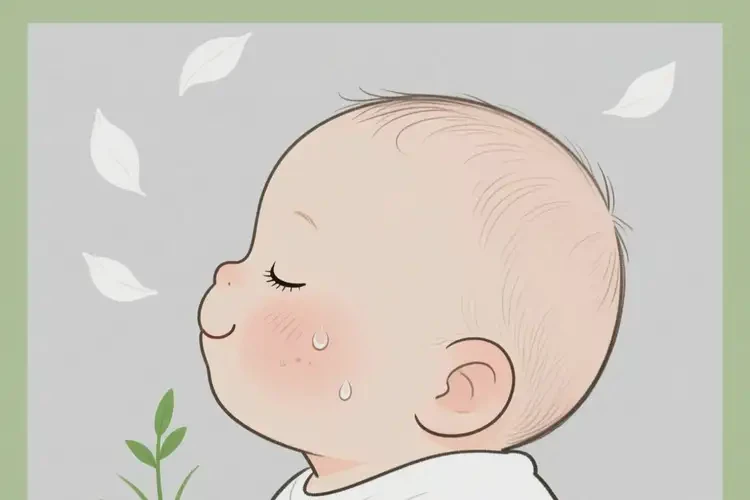 新生儿身上容易长湿疹可以治好吗(图1)