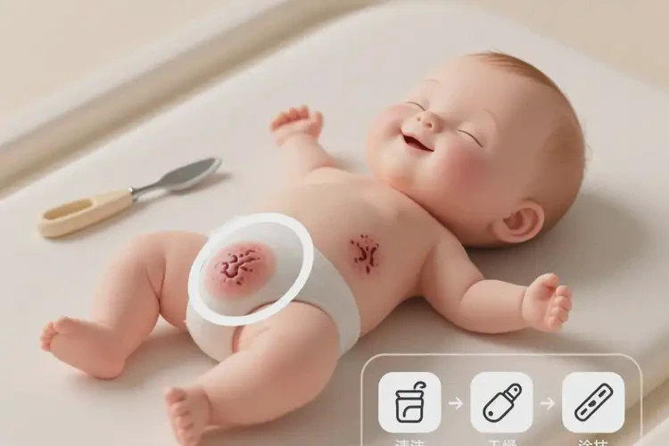 嬰兒肛周出現(xiàn)濕疹可以治好嗎(圖1)