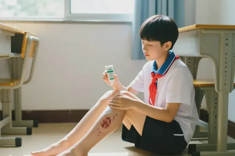 中學(xué)生小腿出現(xiàn)濕疹可以治好嗎(圖3)