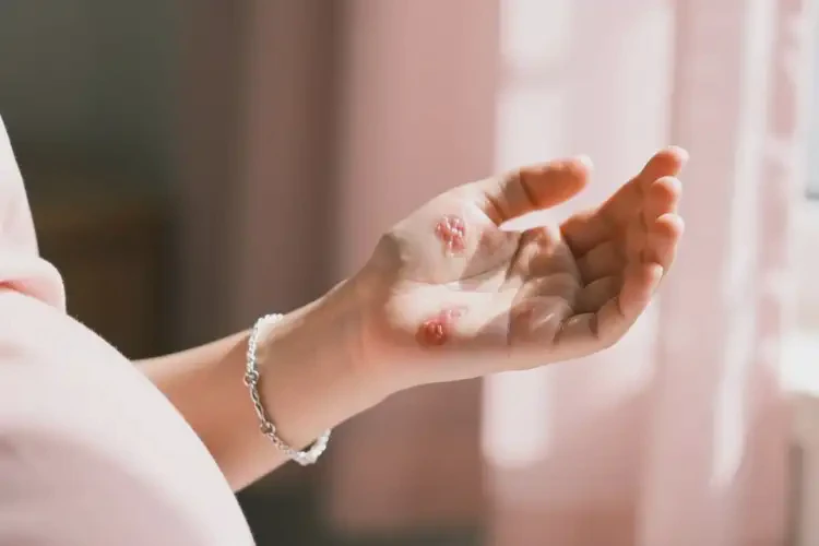 产妇手上出湿疹可以治好吗(图3)