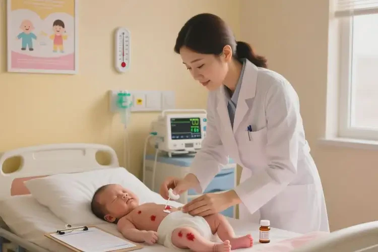 新生儿大腿上出湿疹可以治好吗(图3)