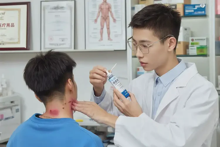 大學(xué)生脖子上偶爾起濕疹可以治好嗎(圖3)