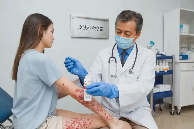 女性四肢偶爾起濕疹可以治好嗎(圖3)