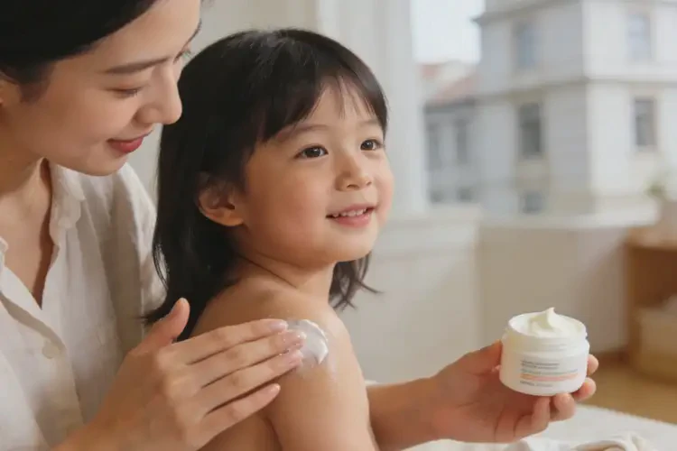 儿童身上偶尔长湿疹可以治好吗(图1)