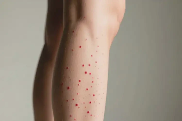 女人小腿上偶爾長(zhǎng)濕疹可以治好嗎(圖3)