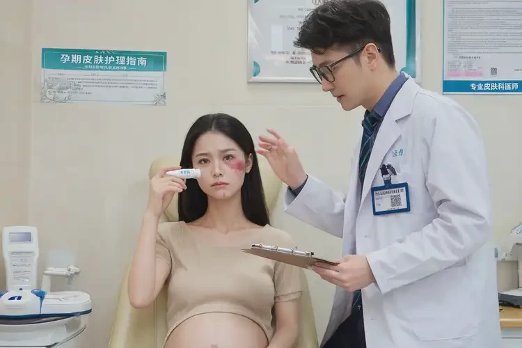 產(chǎn)婦面部有濕疹可以治好嗎(圖3)