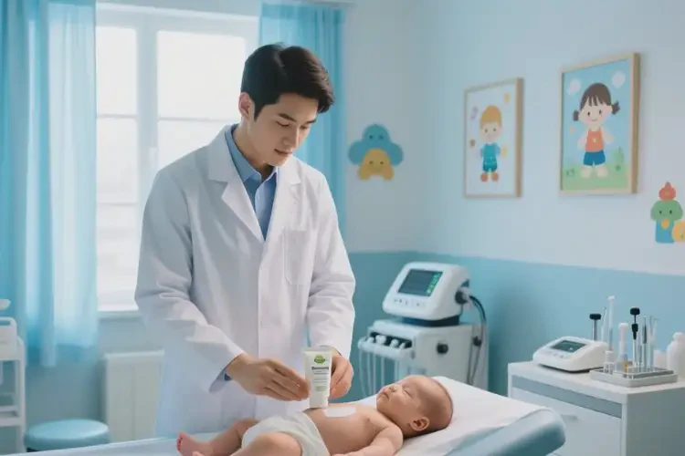 新生儿小腿上偶尔起湿疹可以治好吗(图4)