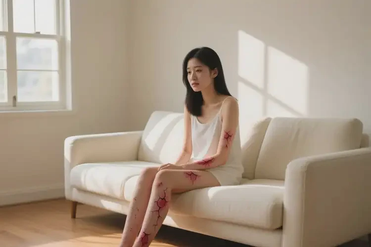 女生身上容易长湿疹不管它会自己痊愈吗(图2)