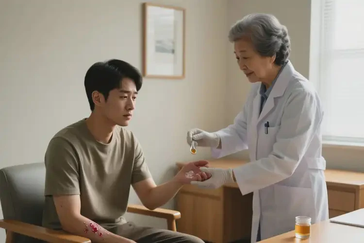 男生手上经常起湿疹可以治好吗(图3)