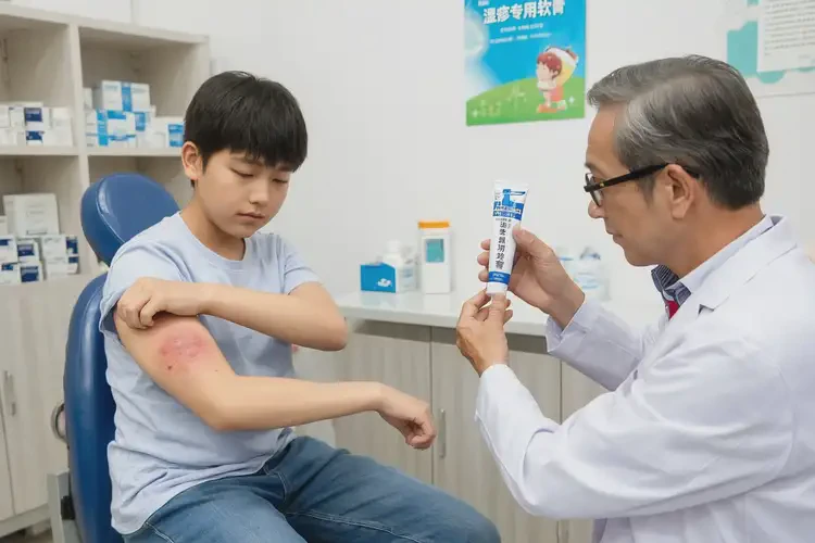 大學(xué)生身上有濕疹可以治好嗎(圖4)