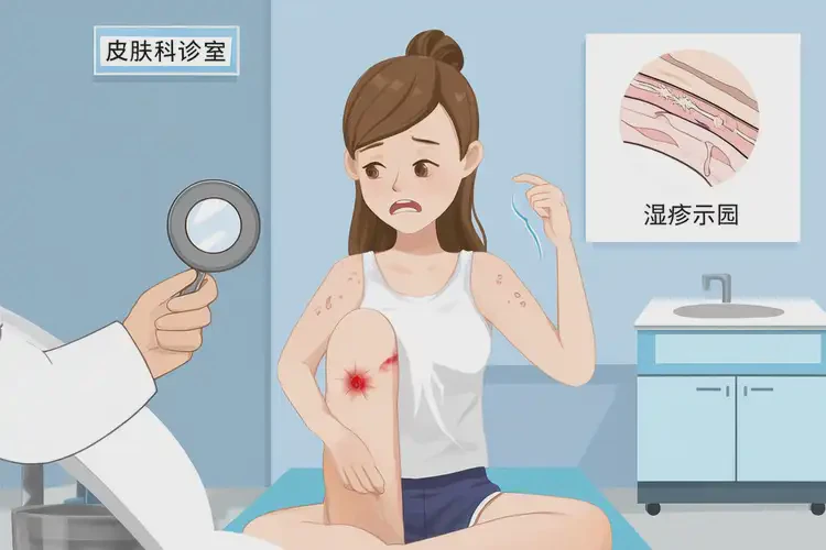 男人大腿上經(jīng)常長濕疹可不可以根治(圖4)