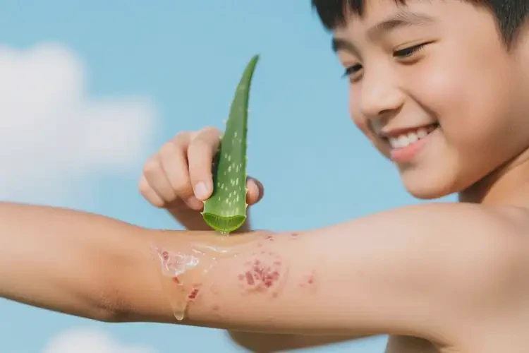 青年人手臂长湿疹可以治好吗(图1)