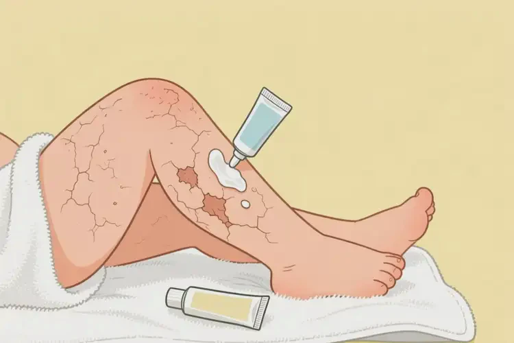 孩子大腿上经常长湿疹可以治好吗(图2)