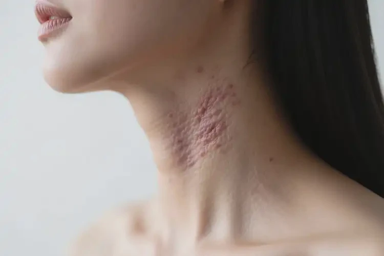 女性脖子上經(jīng)常起濕疹可以治好嗎(圖3)