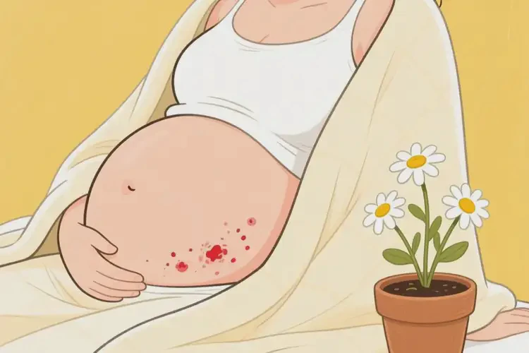 孕妇身上容易长湿疹可以治好吗(图2)