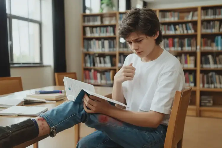 大學(xué)生大腿上容易起濕疹可以治好嗎(圖4)