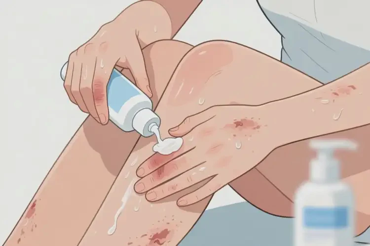 女生四肢有濕疹可以治好嗎(圖2)