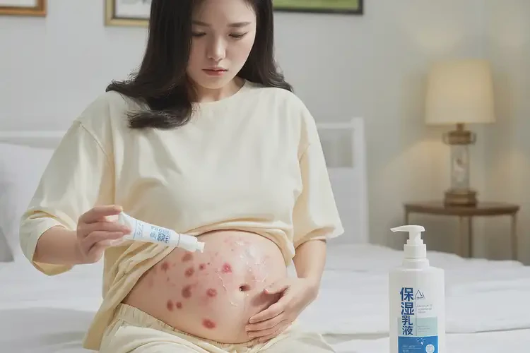 產(chǎn)婦肚子上起濕疹可以治好嗎(圖3)